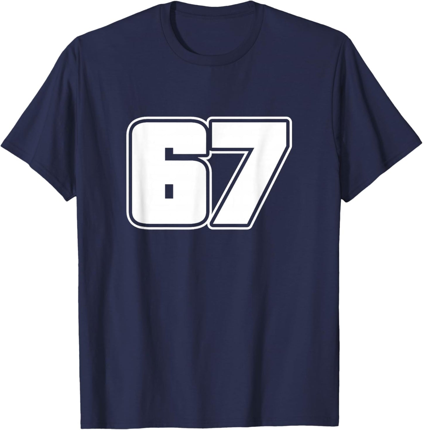 67 Funny GTA T-Shirt - T-Shirt | Navy