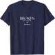 Broken But Chosen Ephesians 2:8 Christian Religious Jesus T-Shirt - T-Shirt | Navy