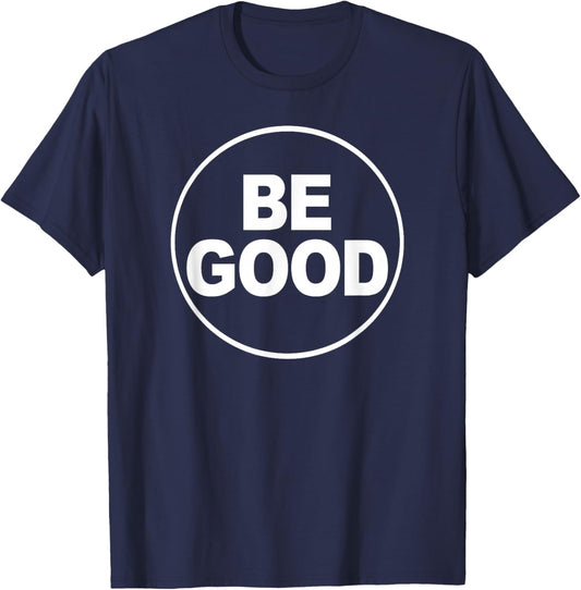 BE Good Support Button Style T-Shirt - T-Shirt | Navy