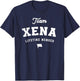 Team Xena Lifetime Member Funny Name Xena T-Shirt - T-Shirt | Navy