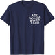 Anti Social Wives Club Funny Introvert Wife T-Shirt - T-Shirt | Navy