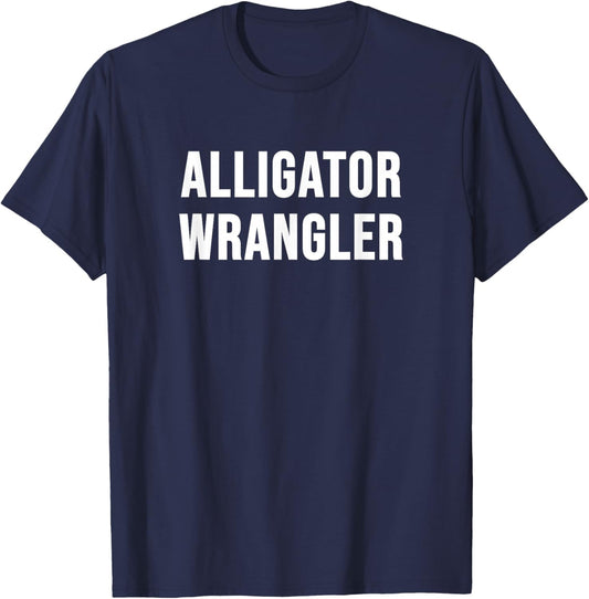 Alligator Wrangler T-Shirt - T-Shirt | Navy