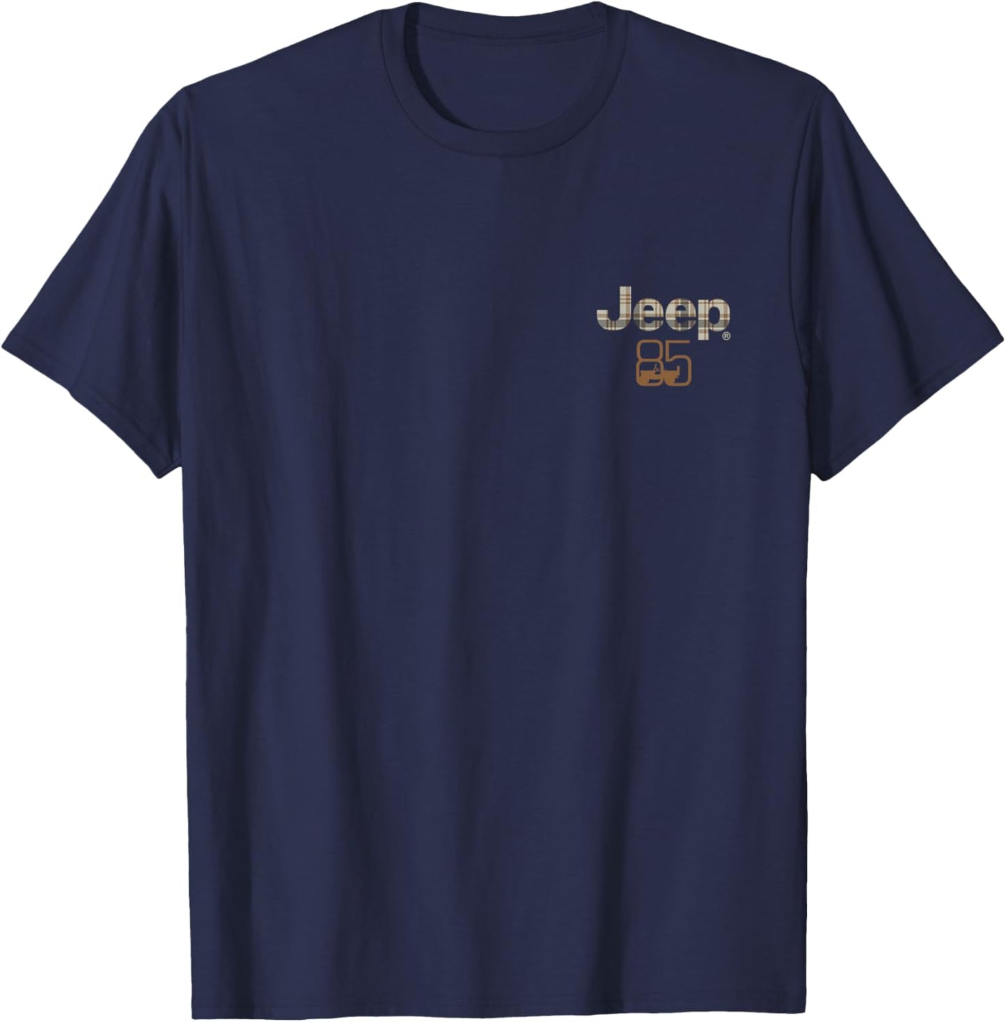 Jeep 85th Anniversary Logo Officially Licensed T-Shirt - T-Shirt | Navy