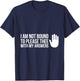 I Am Not Bound to Please Thee with My Answers Classic Quote T-Shirt - T-Shirt | Navy