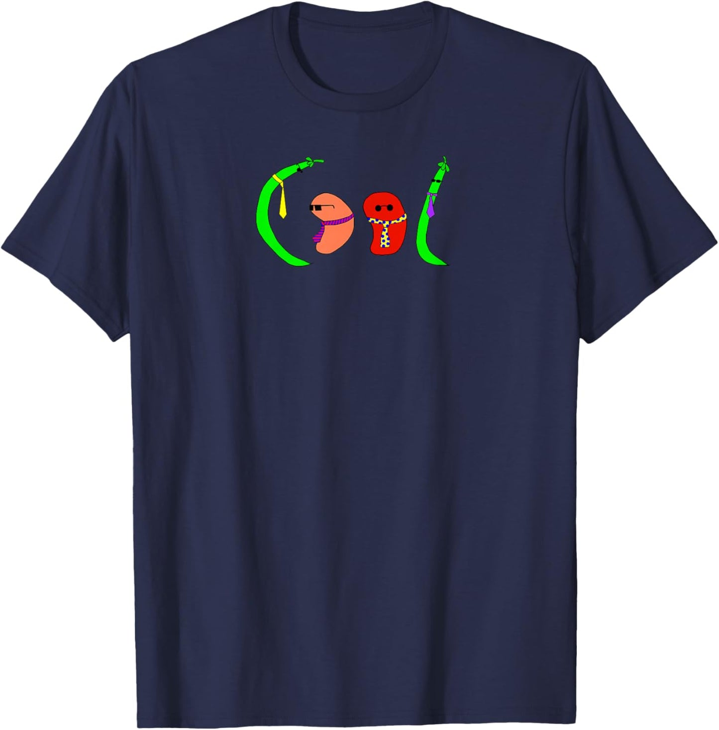Cool Beans T-Shirt - T-Shirt | Navy