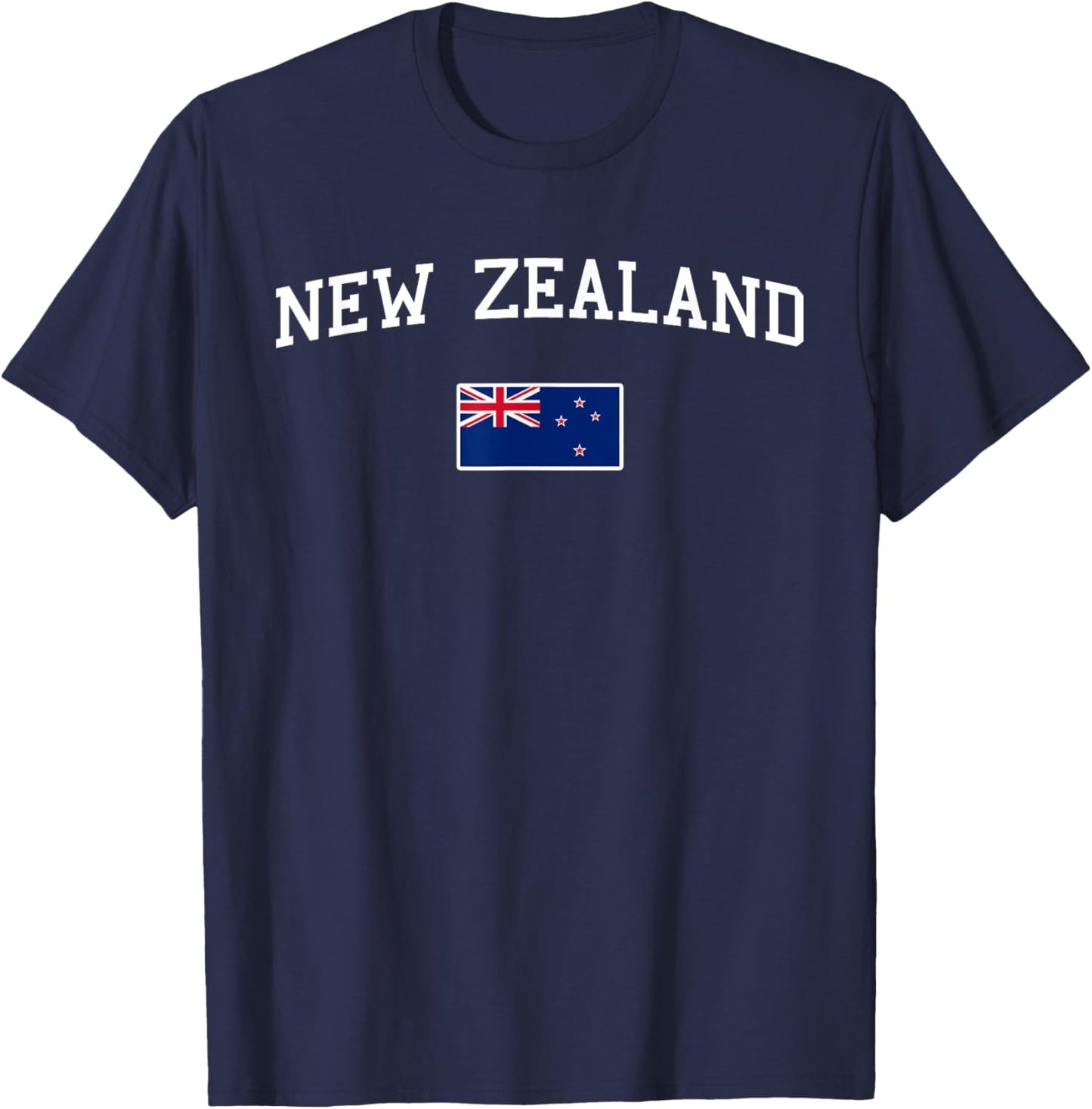 New Zealand Flag Men Women Kids New Zealand T-Shirt - T-Shirt | Navy