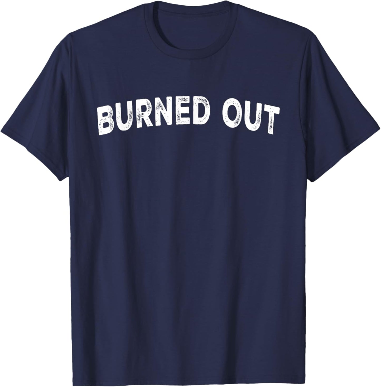 Burned Out T-Shirt - T-Shirt | Navy