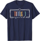 Retro Title 1 Squad Teacher Interventionist Reading Teacher. T-Shirt - T-Shirt | Navy