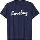 Couples Lovebug Cute Nickname for Partner Matching Romantic T-Shirt - T-Shirt | Navy