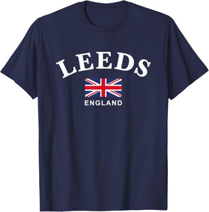 Leeds, England T-Shirt - T-Shirt | Navy