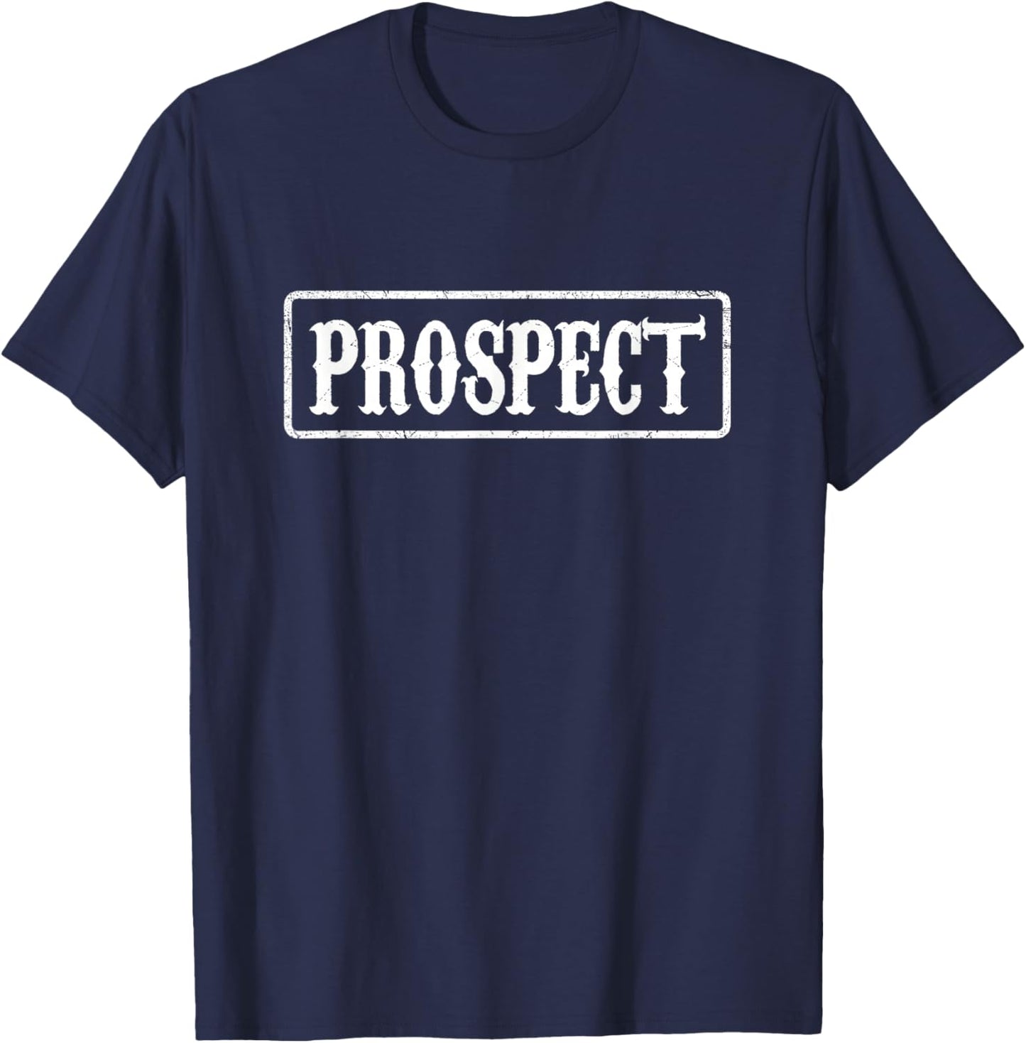 Samcro Motorcycle Club Prospect Stamp Style T-Shirt - T-Shirt | Navy