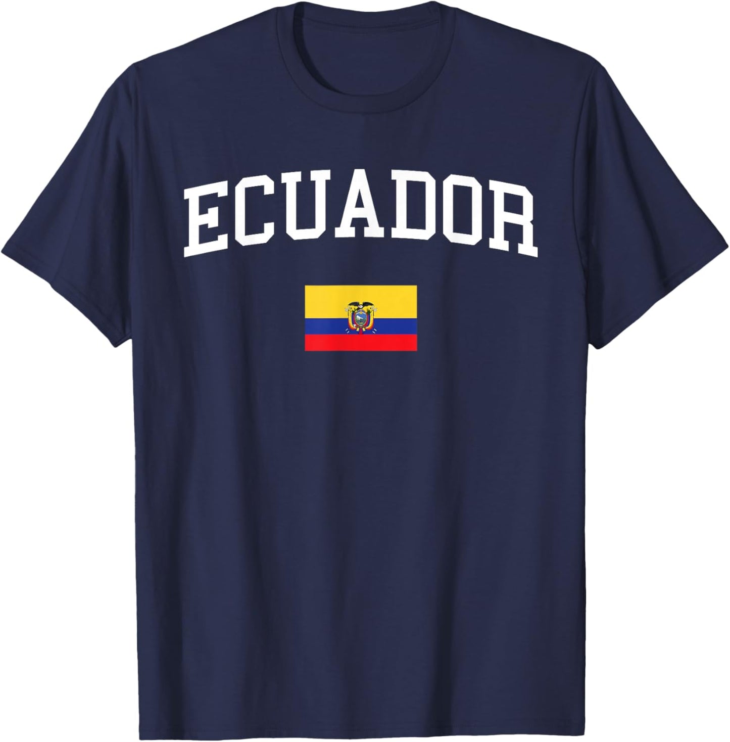 Ecuadorian Flag Men Women Kids Ecuador T-Shirt - T-Shirt | Navy