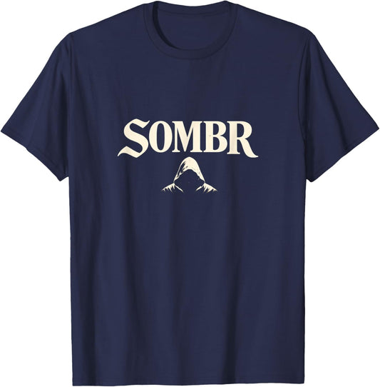 Vintage Retro 90s Sombr T-Shirt - T-Shirt | Navy