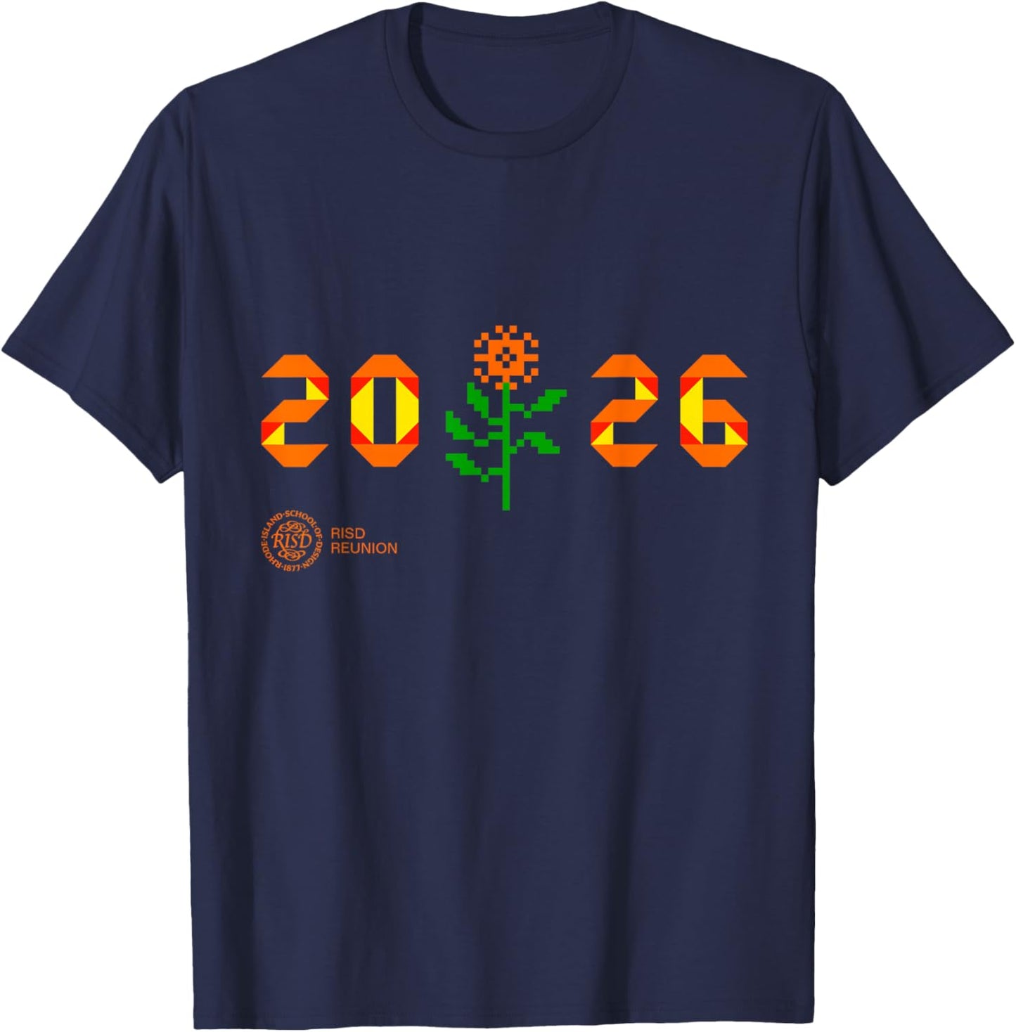 2026 Rhode Island School of Design Reunion T-Shirt - T-Shirt | Navy