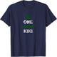 One Lucky Kiki St. Patrick's Day Funny Irish T-Shirt - T-Shirt | Navy