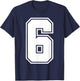 6 7 Six Couples Costume Funny Meme T-Shirt - T-Shirt | Navy