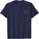 Spooky Ghost Holding Sparkler Halloween Costume Outfit T-Shirt - T-Shirt | Navy