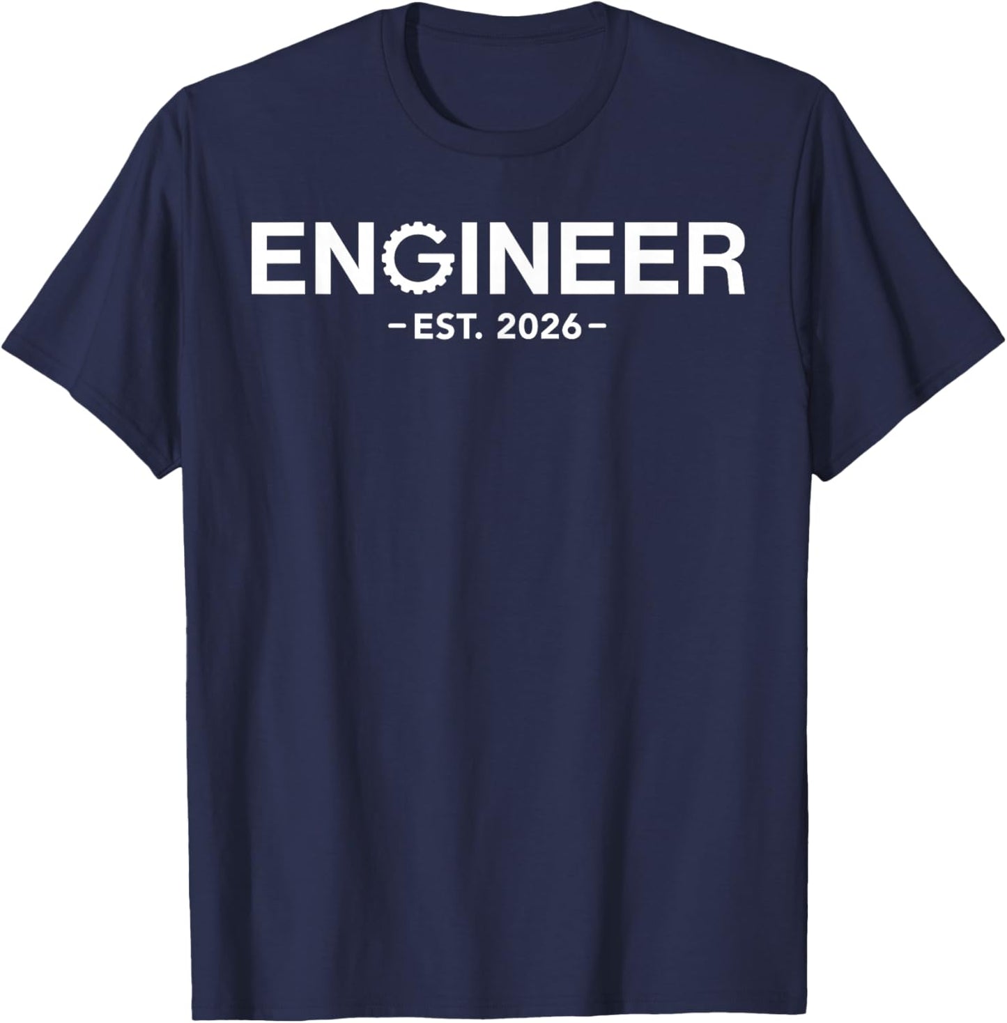 Engineer Est 2026 for Engineering Graduate T-Shirt - T-Shirt | Navy