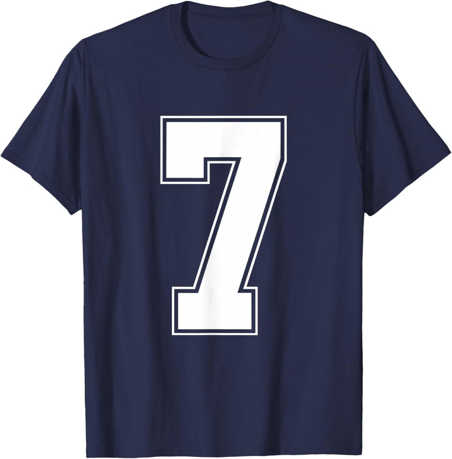 Number 7 6 Couple Costume Duo 67 Meme Matching Group T-Shirt - T-Shirt | Navy