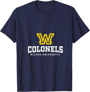 Women's Wilkes University Colonels V-Neck T-Shirt - T-Shirt | Navy