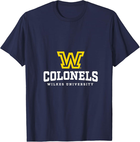 Women's Wilkes University Colonels V-Neck T-Shirt - T-Shirt | Navy