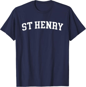 St Henry T-Shirt - T-Shirt | Navy