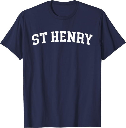 St Henry T-Shirt - T-Shirt | Navy