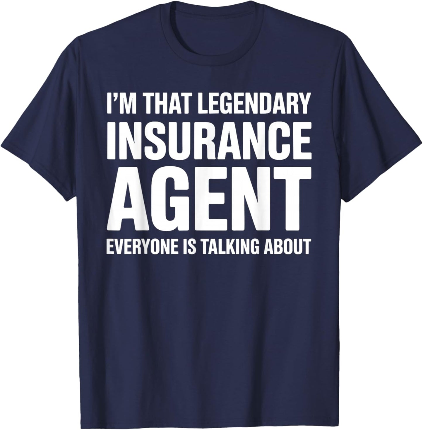 Cool Insurance Art Women Broker Insurance Agent T-Shirt - T-Shirt | Navy