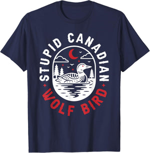 Sarcastic Loon Bird T-Shirt - T-Shirt | Navy