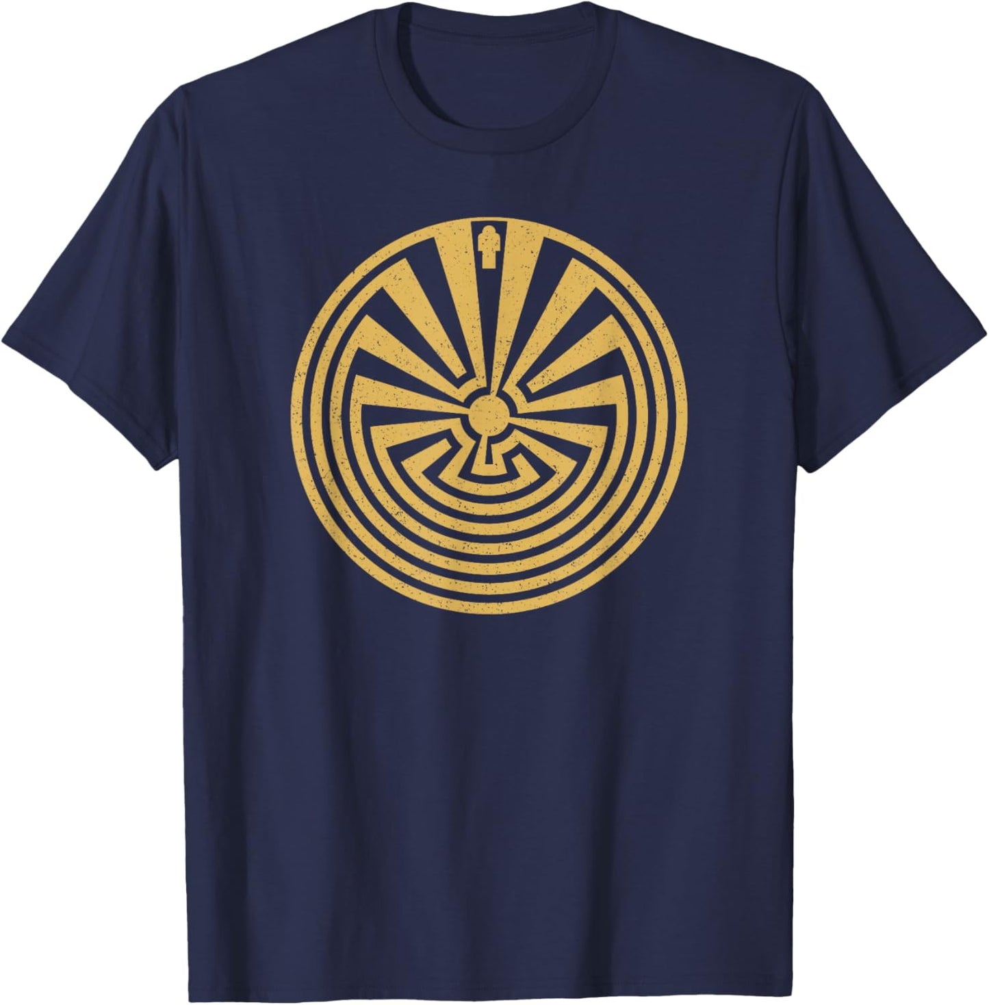 Tohono O'Odham Native American Symbol T-Shirt - T-Shirt | Navy