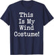 Funny Wind Costume T-Shirt - T-Shirt | Navy