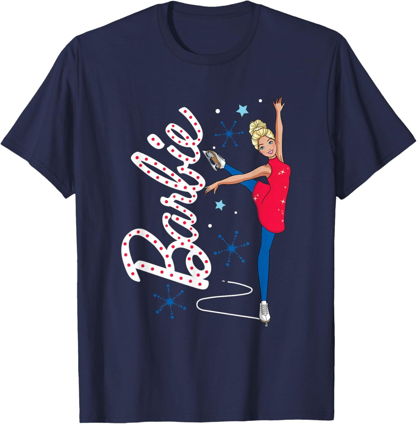 Barbie Ice Skating T-Shirt - T-Shirt | Navy