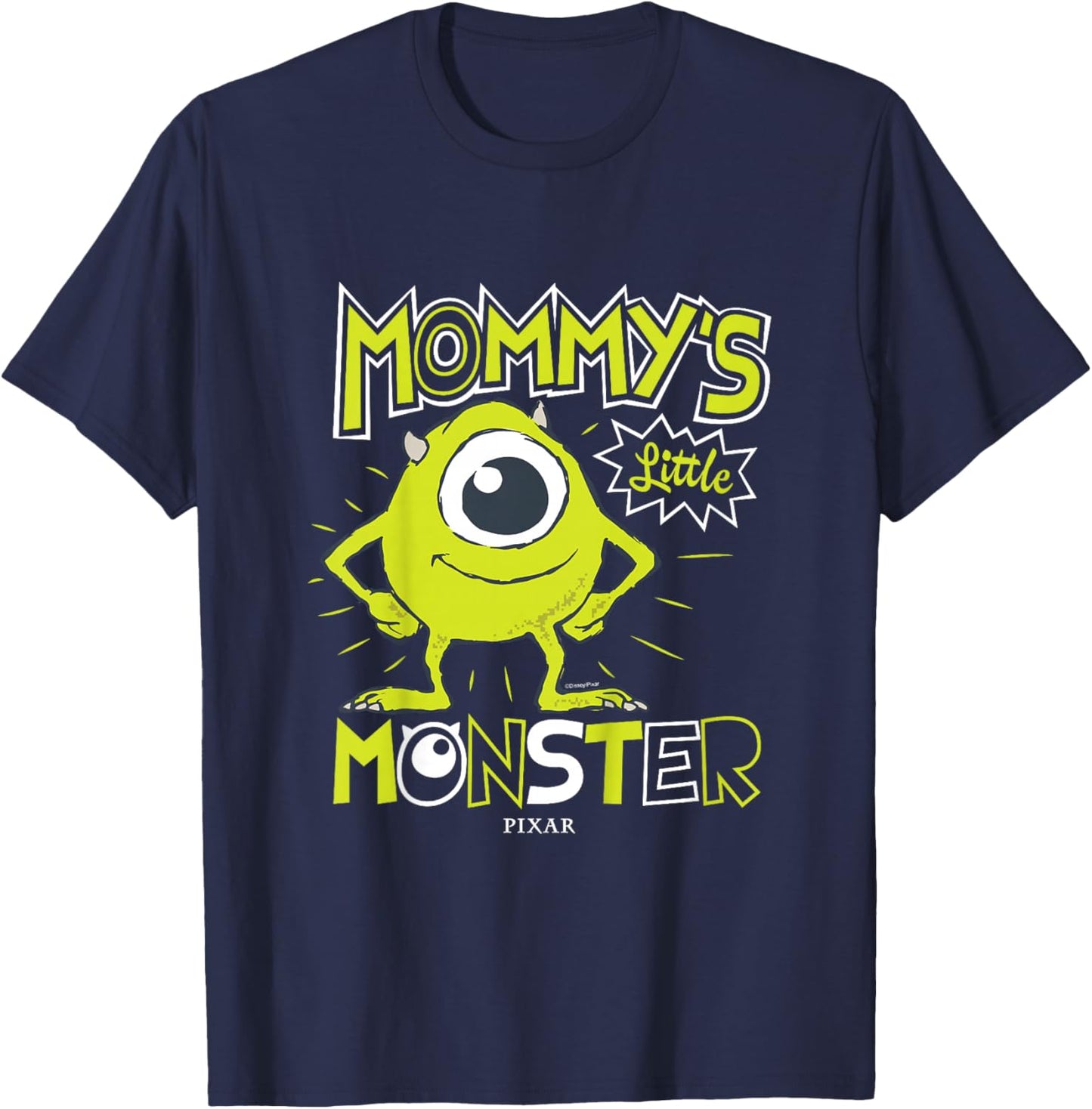 Disney Pixar Monsters, Inc. Little Monster Mother’s Day T-Shirt - T-Shirt | Navy