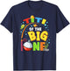 Titi of The Big One Fishing Birthday Boy Family Party T-Shirt - T-Shirt | Navy