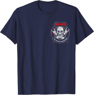 Two Side T-Shirt - T-Shirt | Navy