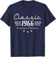 60 Year Old Gifts Men Vintage Classic Car 1966 60th Birthday T-Shirt - T-Shirt | Navy