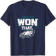 Been There Won That Bold Victory Fan Graphic T-Shirt - T-Shirt | Navy