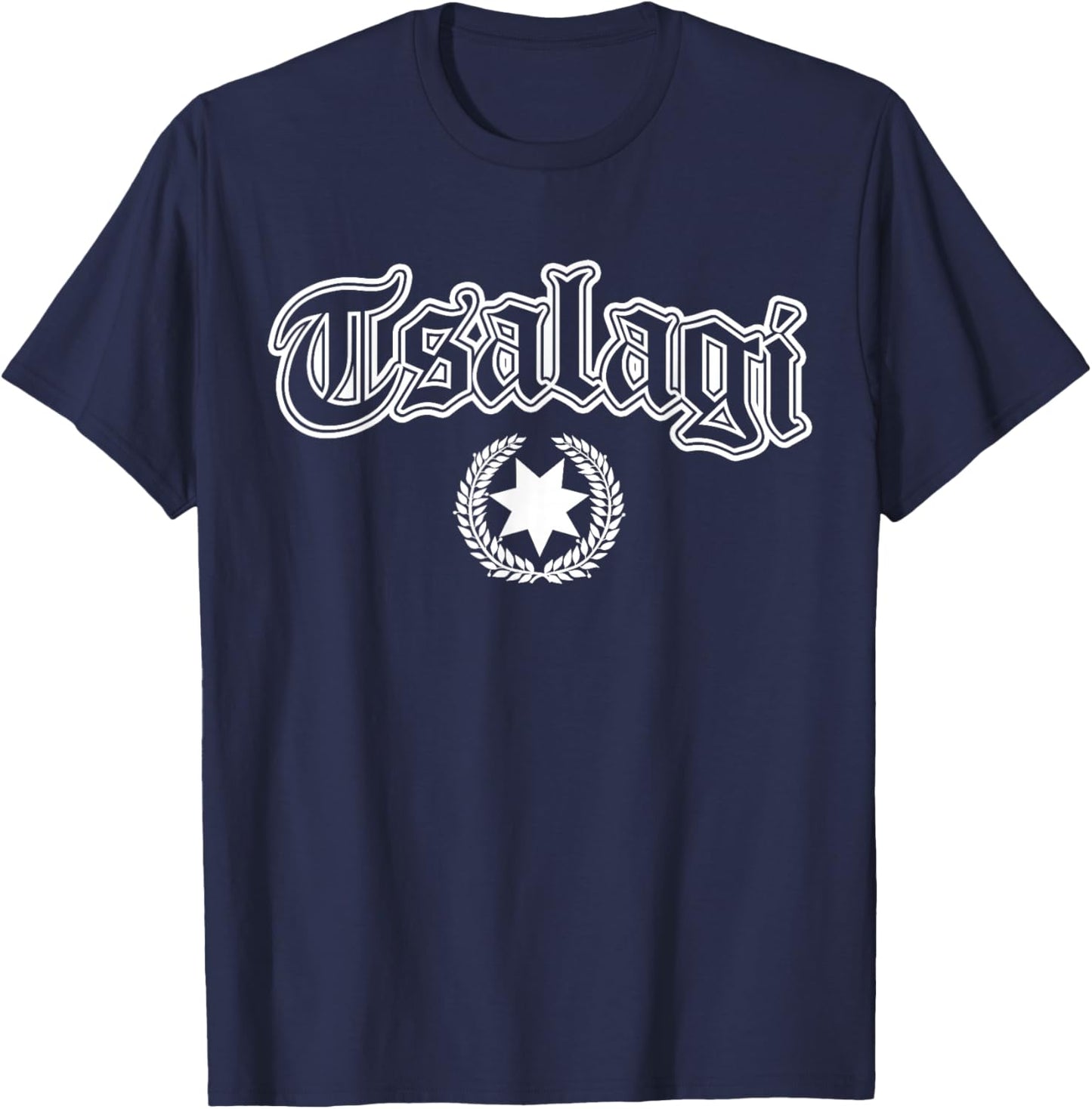 Tsalagi Cherokee Nation Native American Indian T-Shirt - T-Shirt | Navy
