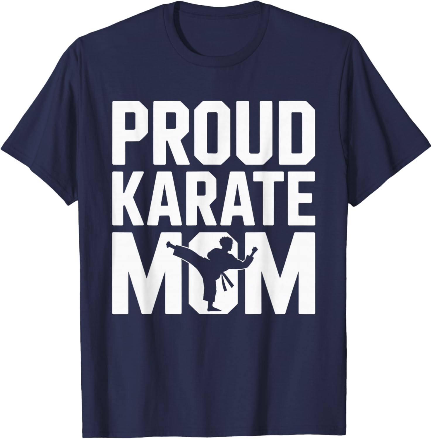 Karate Mom Mother's Day T-Shirt - T-Shirt | Navy