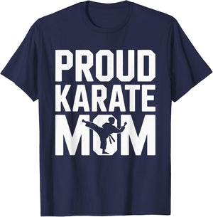 Karate Mom Mother's Day T-Shirt - T-Shirt | Navy