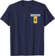 Barbados Flag Patriotic National Roots Souvenir T-Shirt - T-Shirt | Navy