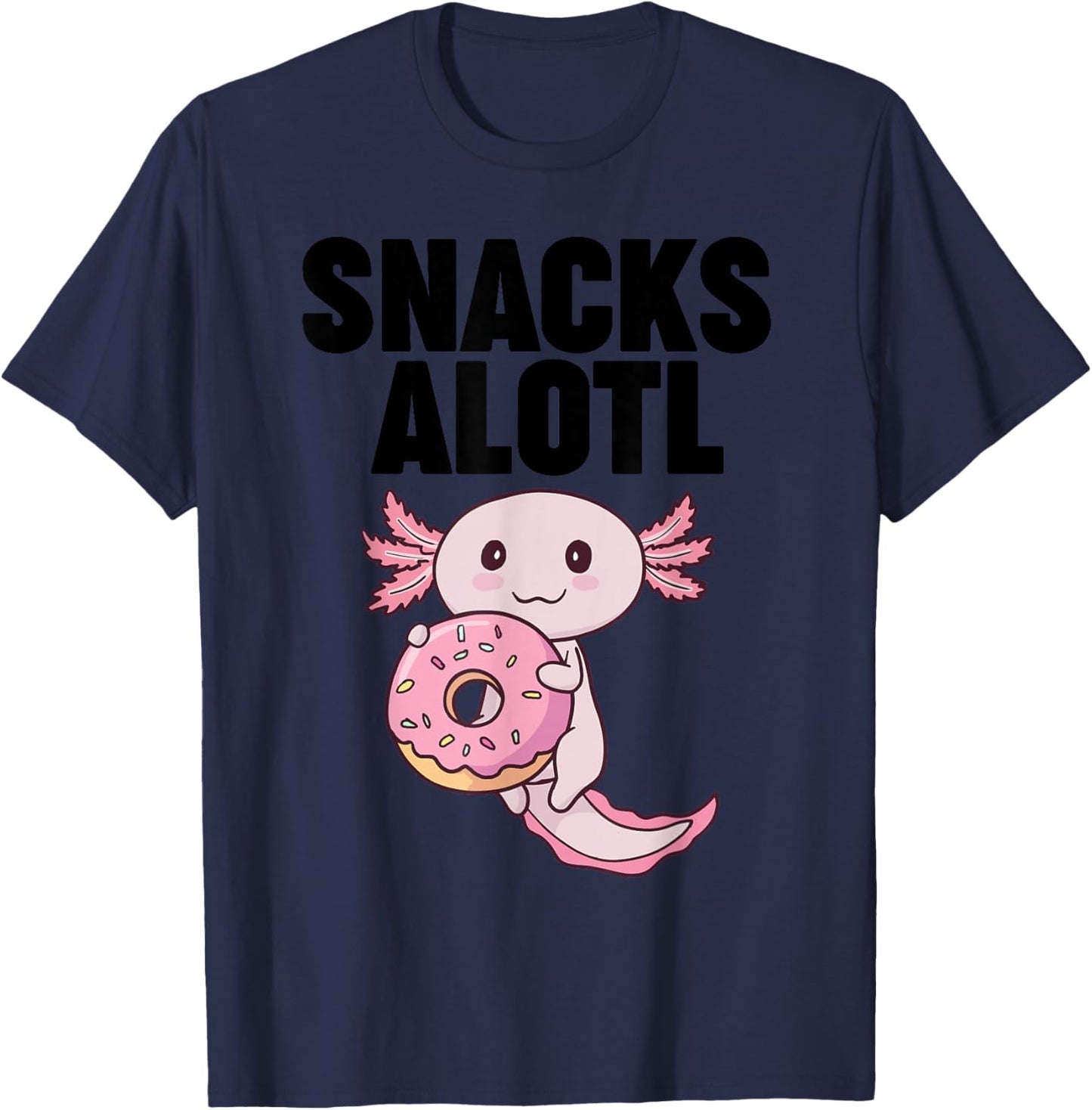 Axolotl SnacksAlotl T-Shirt - T-Shirt | Navy