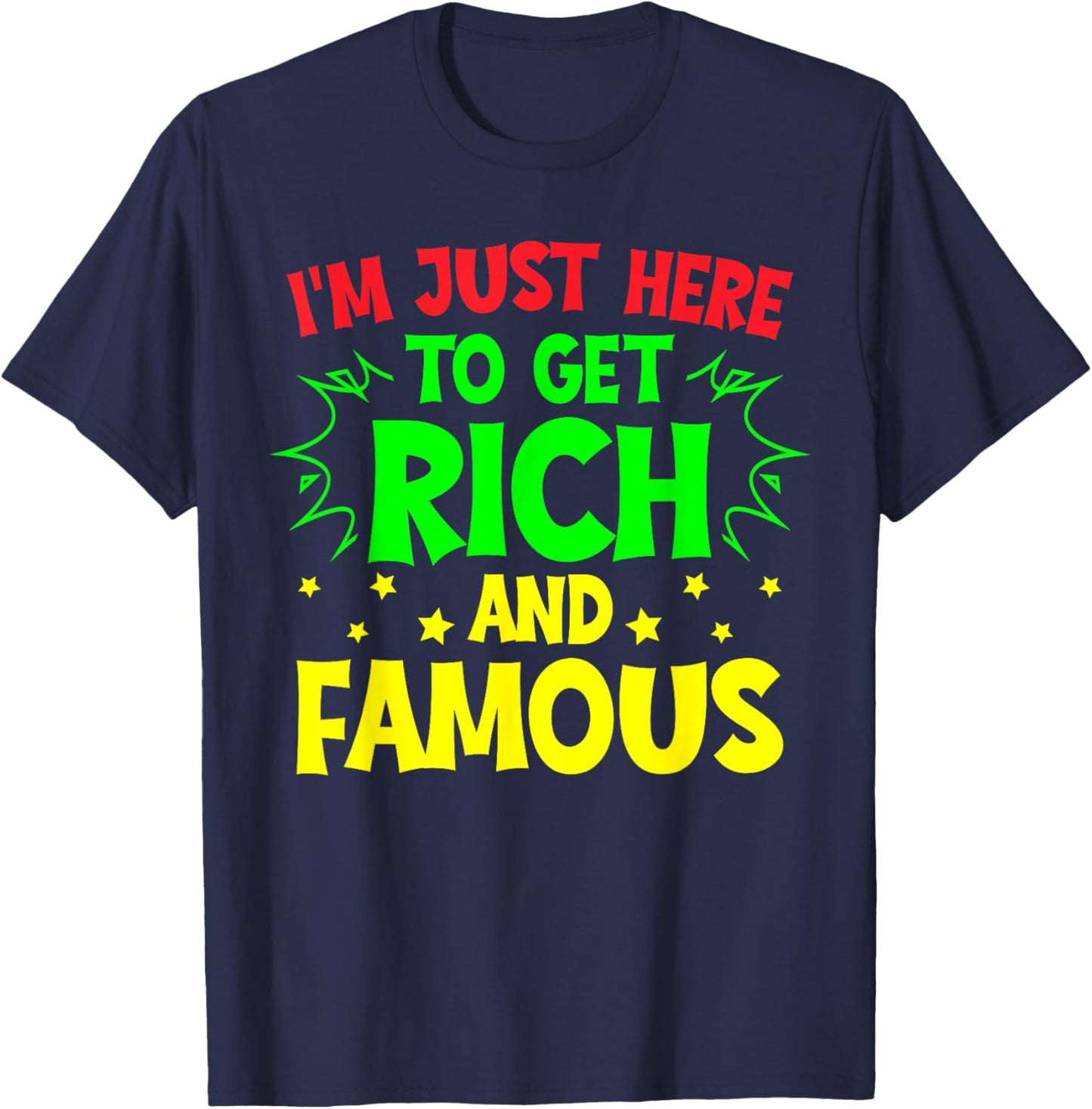 Funny Game Show Contestant T-Shirt - T-Shirt | Navy