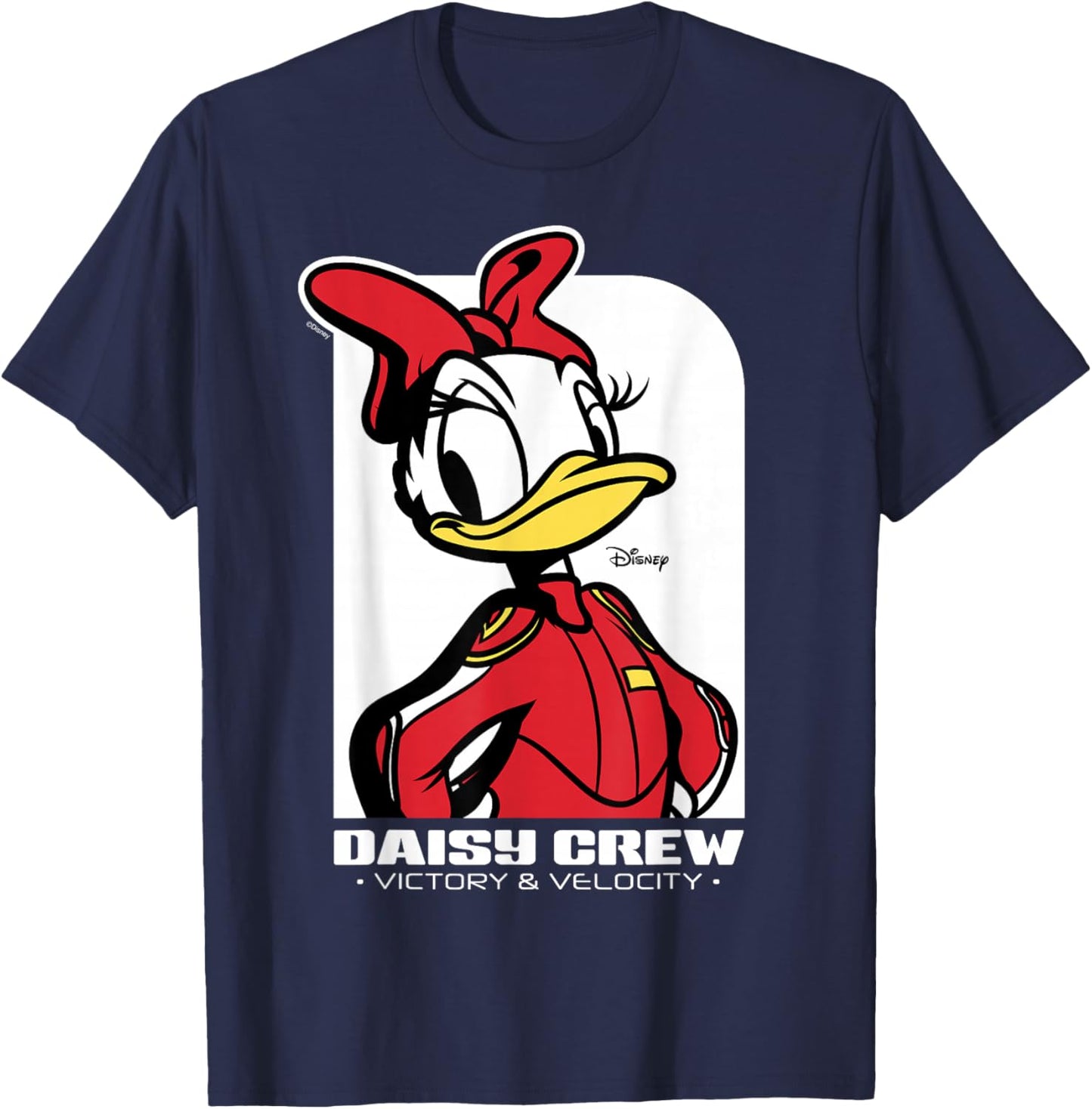 Disney Mickey and Friends Daisy Victory Racing Style T-Shirt - T-Shirt | Navy