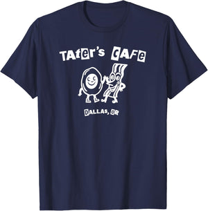 an Amazing, Fun Local Cafe! T-Shirt - T-Shirt | Navy