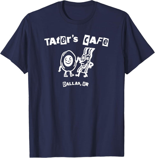an Amazing, Fun Local Cafe! T-Shirt - T-Shirt | Navy