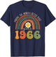 Groovy 60th Birthday 1966 60 Year Old T-Shirt - T-Shirt | Navy