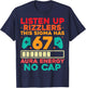 67 Six Seven Get Sendy Meme Design Funny 6 7 Sigma Rizzlers T-Shirt - T-Shirt | Navy