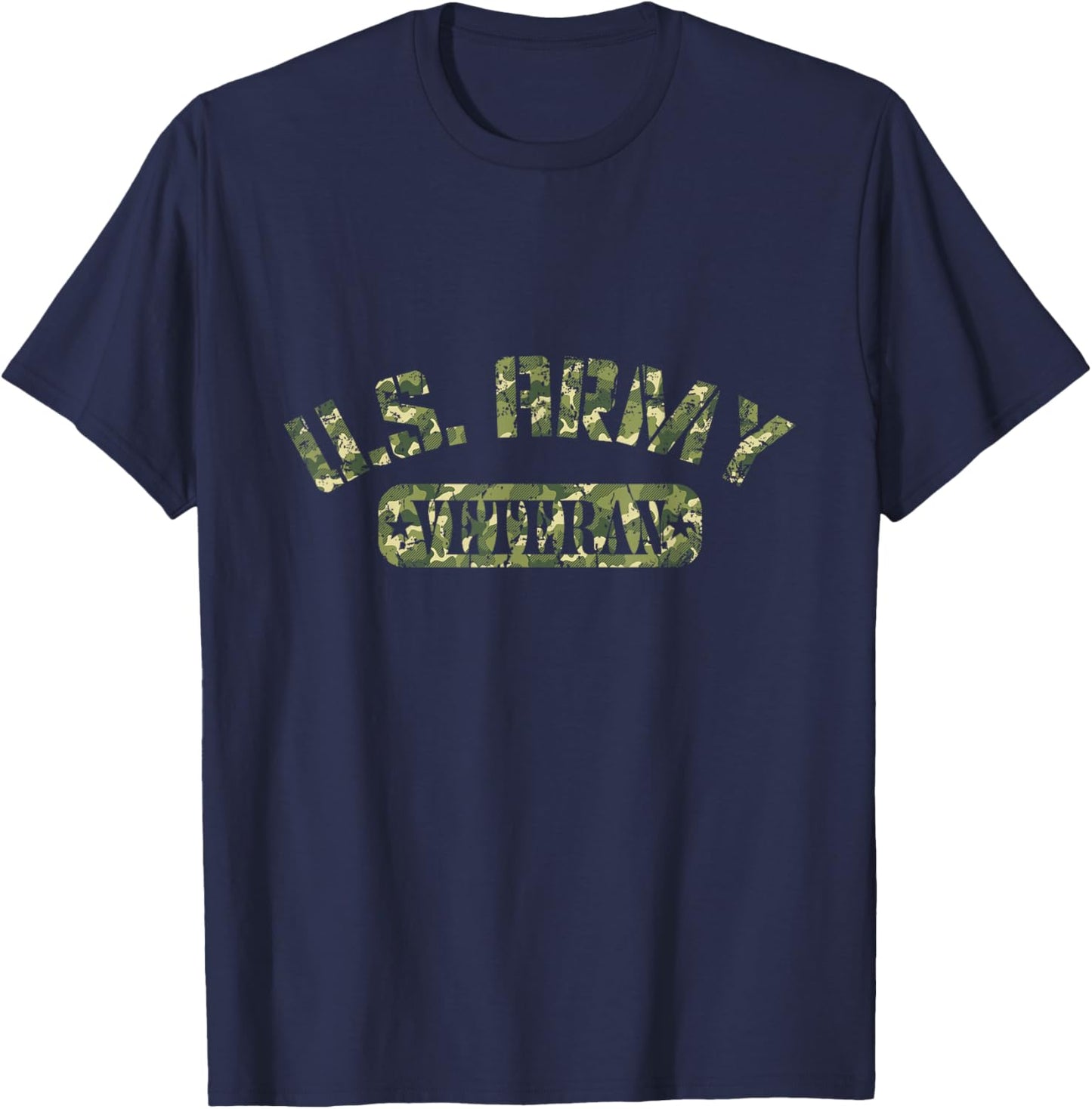 US Veteran Dad Veterans Day Birthday Thank You T-Shirt - T-Shirt | Navy