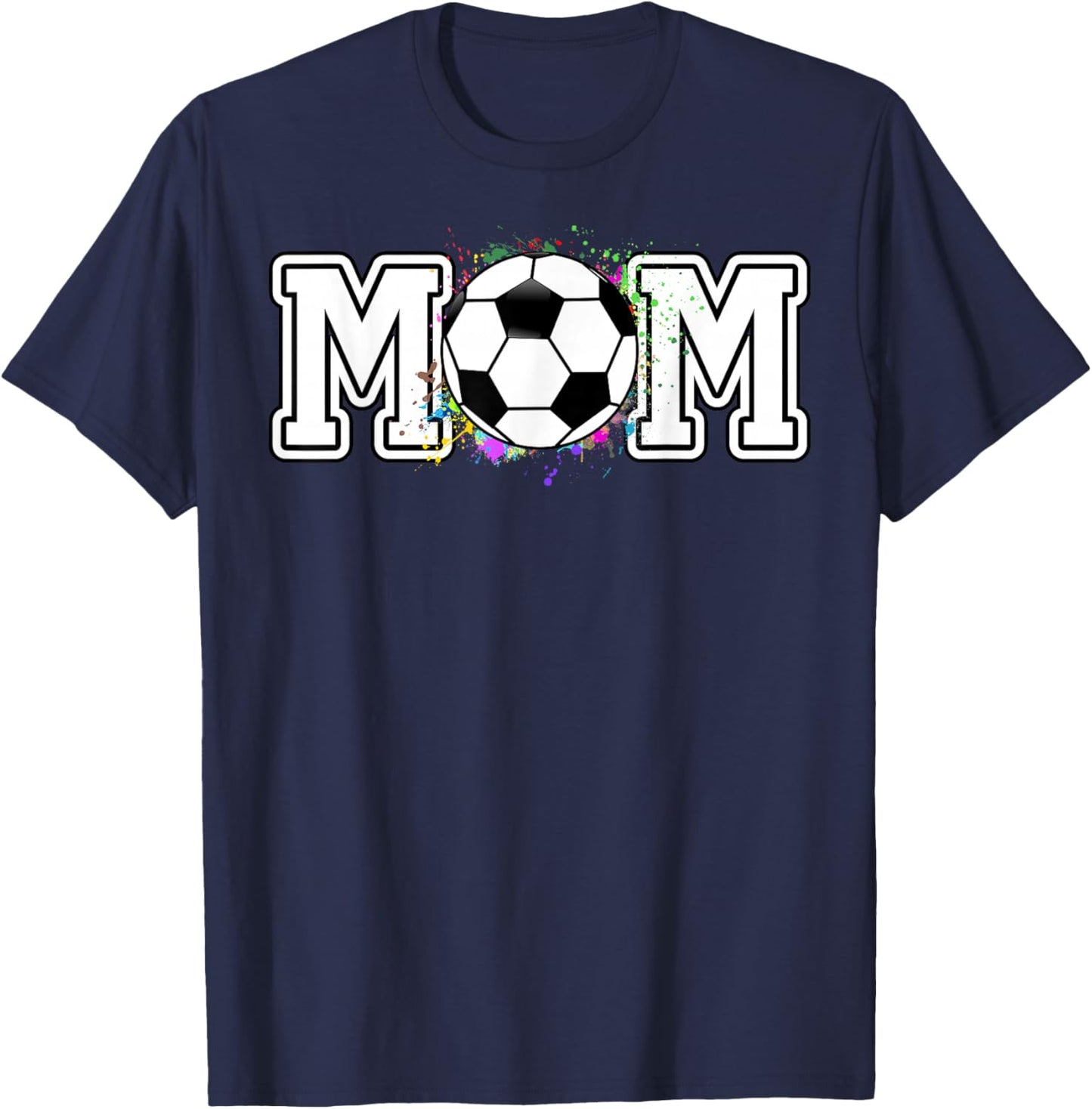Soccer Mom 1st Birthday T-Shirt - T-Shirt | Navy